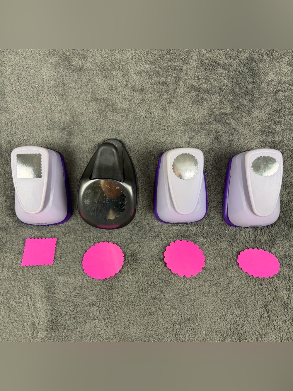 Marvy Uchida Paper Punchers Set of 4